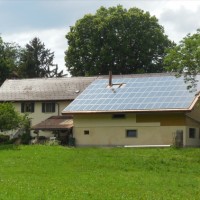 Instalation photovoltaïque intégrée