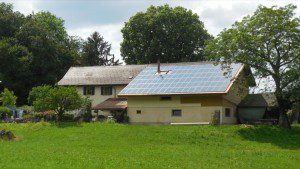 Instalation photovoltaïque intégrée
