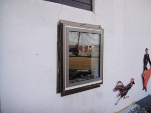 Les fenêtres ont été remplacées et posées à l'extérieur pour supprimer les ponts thermiques