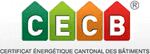 Nous sommes agréés CECB et sommes à même de fournir des certificats énergétiques du bâtiment