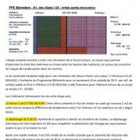 Calcul thermique après la rénovation